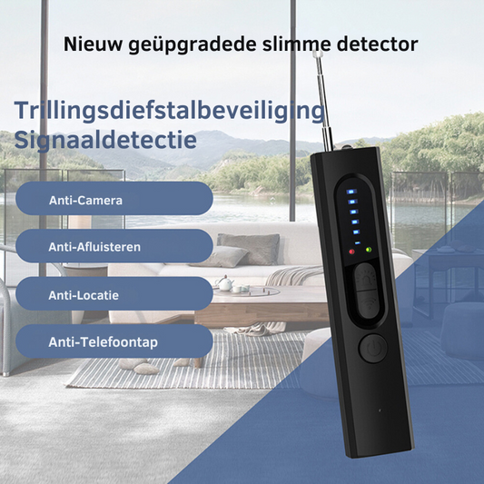 FALADO™ | Anti-Spy Draadloze Signaal Scanner Voor Thuis Kantoor Reizen.