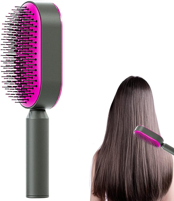 Falado|™ Zelfreinigende Haarborstel