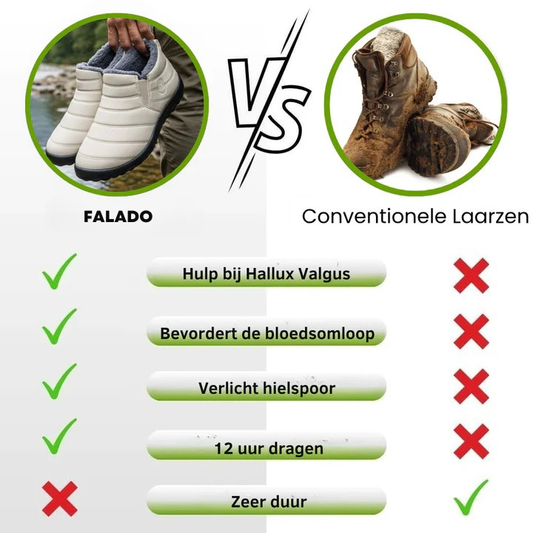 Falado – ergonomische & antislip comfort-laarzen