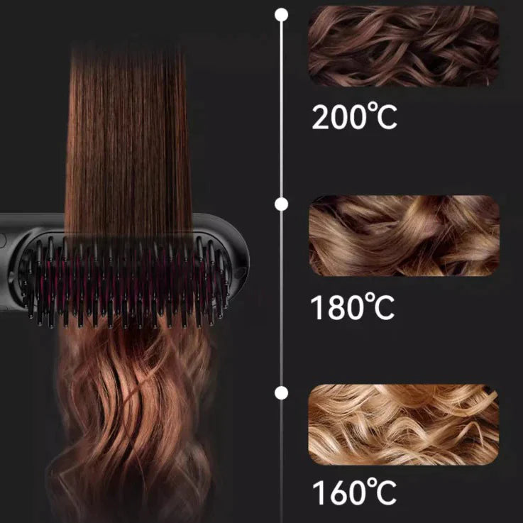 STRAIGHTENING BRUSH™ | Ervaar elke dag de vreugde van perfect gestyled haar!