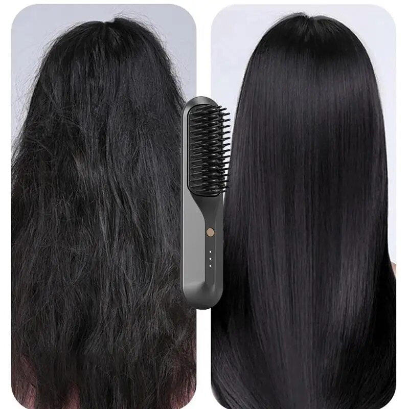 STRAIGHTENING BRUSH™ | Ervaar elke dag de vreugde van perfect gestyled haar!