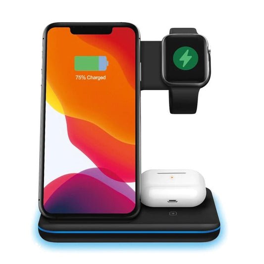 FALADO|™ Al Charge™ 3-in-1 Draadloos Oplaadstation